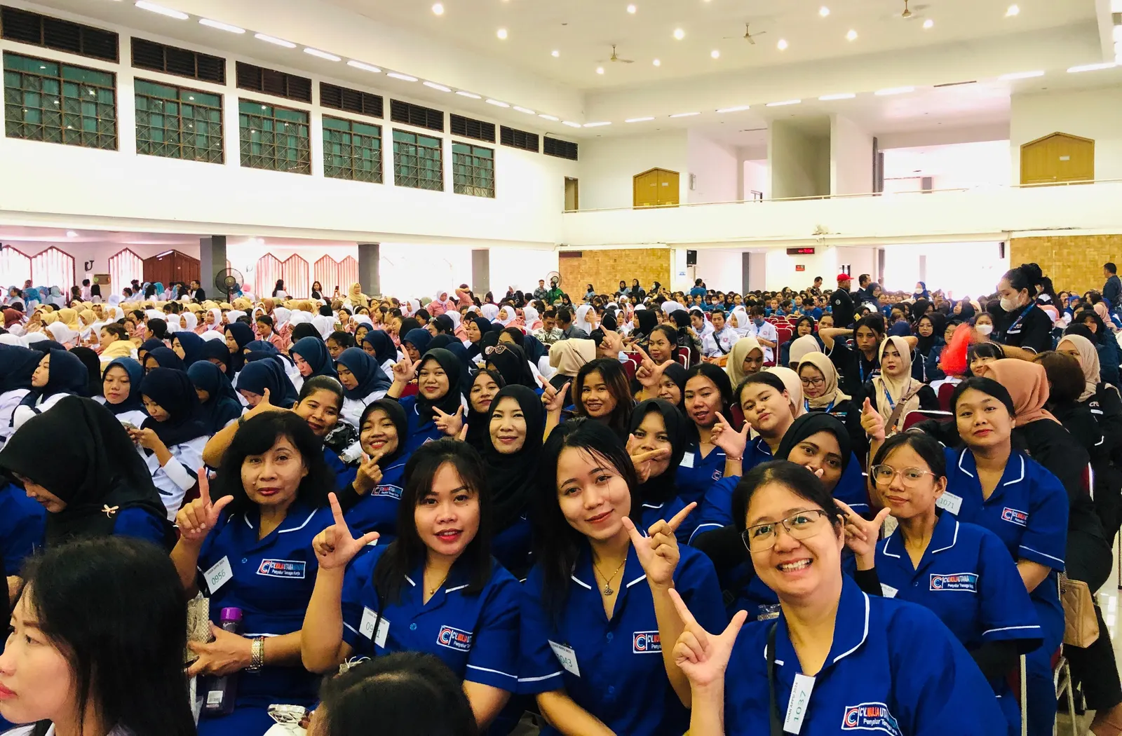Peserta pelatihan CV Mulia Utama Mandiri